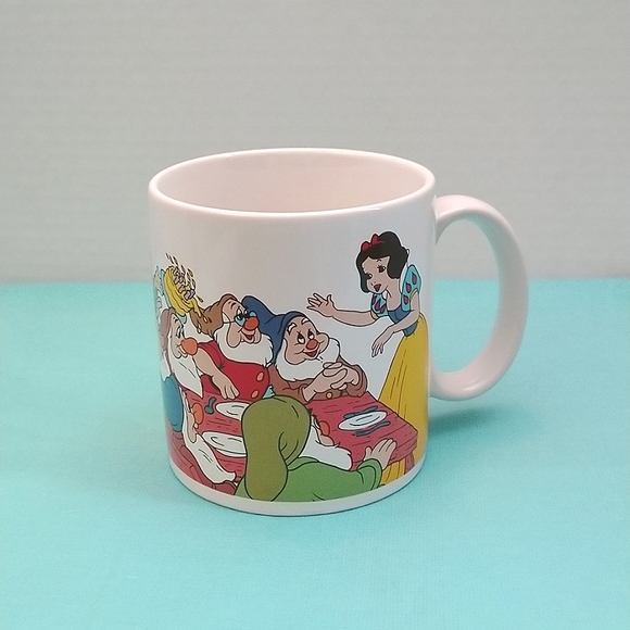 Vintage Disney 50th Anniversary Snow White And The Seven Dwarfs Collection Mug - Picture 1 of 6